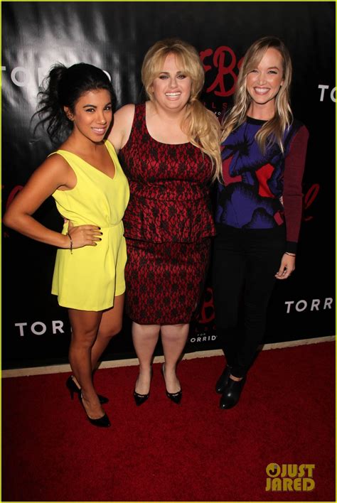 Full Sized Photo Of Rebel Wilson Chrissie Fit Pp Torrid Launch Event Photo Just