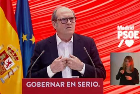 elecciones madrid 2021 gabilondo hace un llamamiento a decir no a la ultraderecha y a la