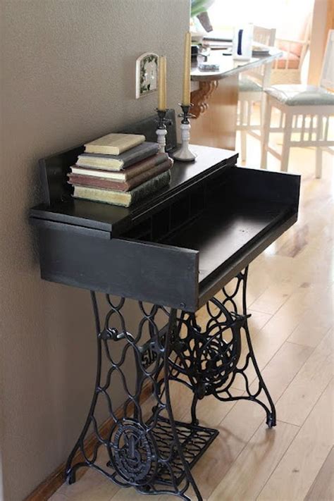 See more ideas about singer sewing machine, sewing machine, old sewing machines. Ingenious ideas for repurposing a treadle sewing machine