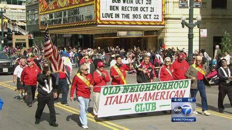 Annual Columbus Day Parade To March Down State Street Abc7 Chicago