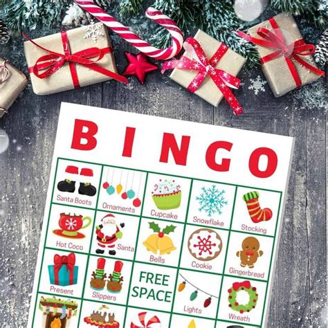 Christmas Printable Bingo Cards For Large Group Up To 140 Bingo