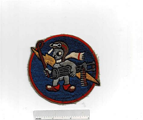 Ww2 487th Fighter Squadron Wwii Us Army Usaaf Shoulder Patch Cloth