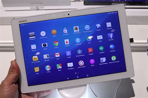 Sony Unveils The Qualcomm Snapdragon 810 Powered Xperia Z4 Tablet At