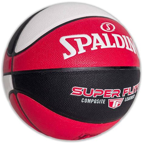 Spalding Basketball Super Elite Red White Black Red Black