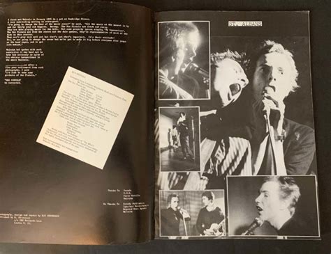 Sex Pistols Scrapbook By Ray Stevenson 1977 Withdrawn 1st Edition Pleasures Of Past Times