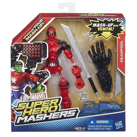 Marvel Super Hero Mashers 6 Action Figure Deadpool Oriental Trading