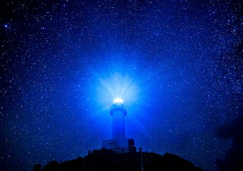 Night Lighthouse Photography