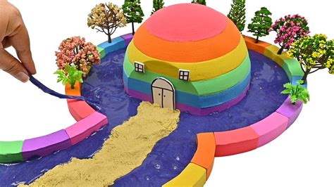 DIY Miniature Kinetic Sand House #15 - How To Build Hut from Kinetic