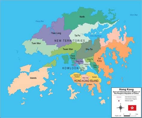 Mapa De Hong Kong Mapa Físico Geográfico Político Turístico Y