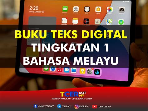 Semoga perkongsian buku teks dalam bentuk digital di atas dapat memberi faedah kepada orang ramai sebagai sumber rujukan soalan peperiksaan. Buku Teks Digital Subjek Bahasa Melayu Tingkatan 1 - TCER.MY