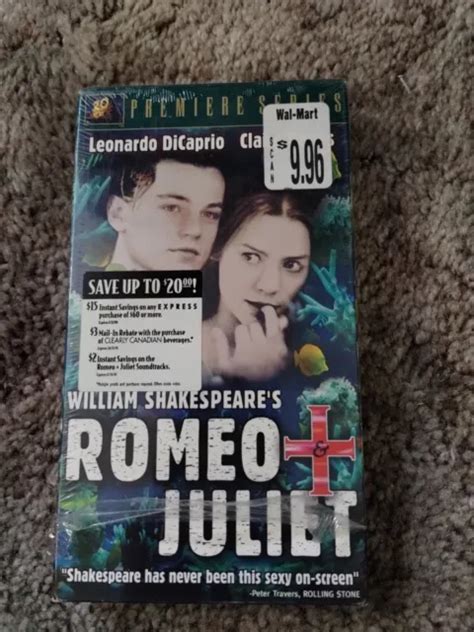 William Shakespeares Romeo Juliet Vhs 1997 400 Picclick