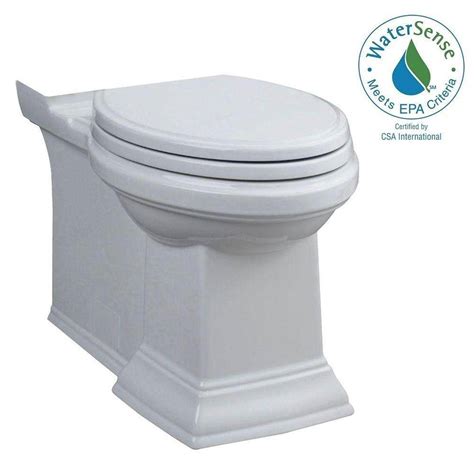 American Standard Madera FloWise Elongated Toilet Bowl Only In White The Home Depot