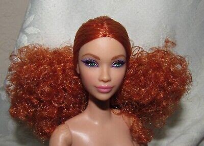 MATTEL NUDE BARBIE Doll Signature Looks 11 Heide Curly Red Hair For