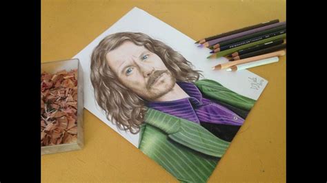 Drawing Sirius Black From Harry Potter Youtube