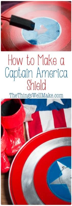 How To Make A Captain America Shield Oh The Things Well Make