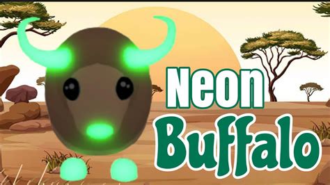 Neon Buffalo Adopt Me Youtube