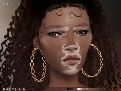 Sims 4 Hairs The Sims Resource Babyhair N1 N4 By Daerilia