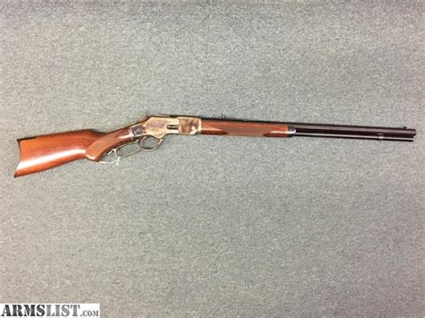 Armslist For Saletrade Uberti 1873 Winchester Sporting Rifle 45