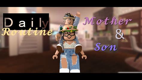 Mother And Son Daily Routine Roblox Bloxburg Roleplay Youtube Hot Sex Picture