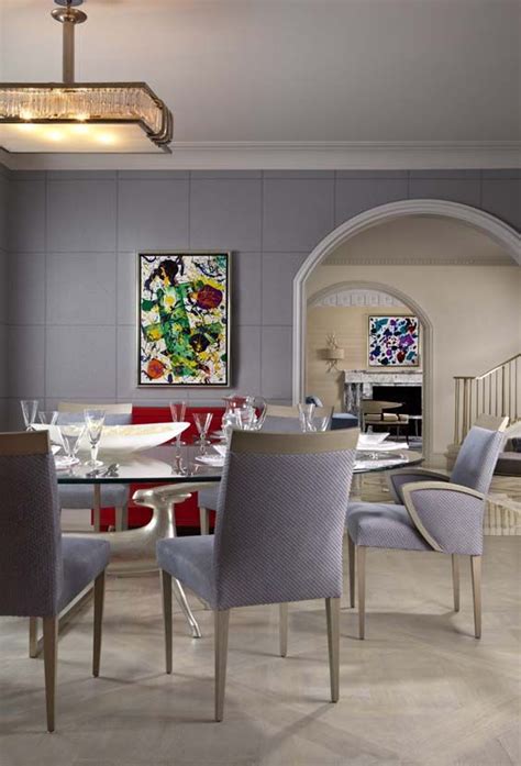 Geoffrey Bradfield Design Elegant Dining Room Luxury Interior