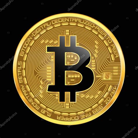 Digital or virtual currency for social investment and financial system network. Krypto Währung Bitcoin goldene symbol — Stockvektor ...