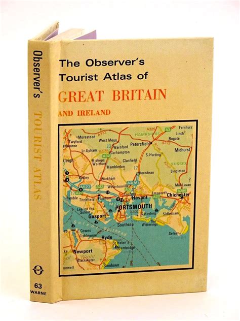 Stella And Roses Books The Observers Tourist Atlas Of Great Britain