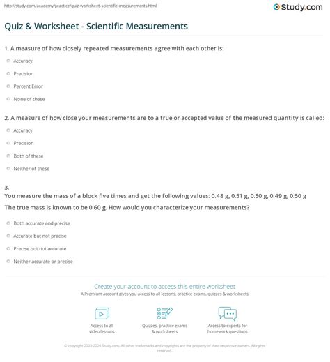 An uncertainty estimated by the observer based on his or her knowledge of the experiment and the equipment. Precision Accuracy And Significant Figures Worksheet | Kids Activities