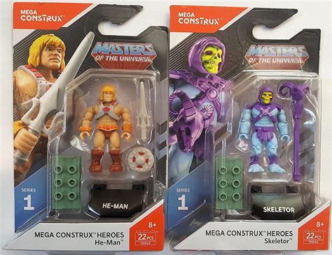 Mega Construx Heroes Series 1 Masters Of The Universe He Man And