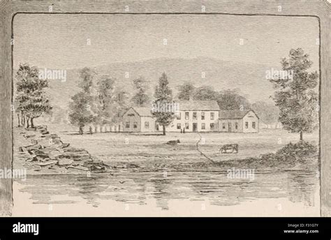 Birthplace Of General Benjamin Harrison North Bend Ohio 1833 Stock