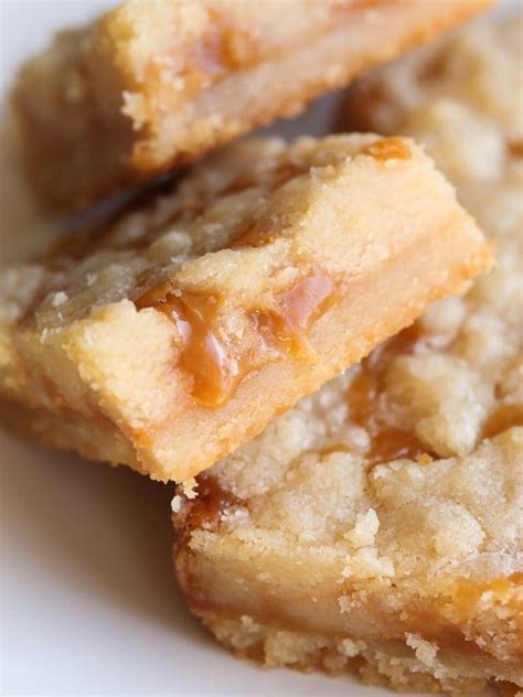 Salted Caramel Butter Bars The Best Cookie Bar Recipe Ever