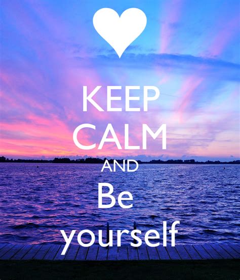 Keep Calm And Be Yourself Poster Ariana Keep Calm O Matic