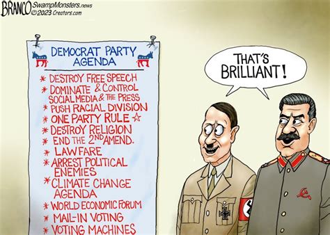 Todays Politically Incorrect Cartoon By Af Branco What Did You Say