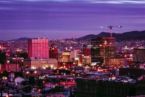 Downtown El Paso Sunset Rtexasviews