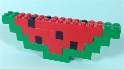 How To Build Lego Watermelon 4628 Lego Fun With Bricks Building