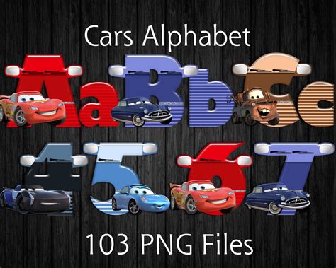 Disney Cars Alphabet Printables Printable Word Searches