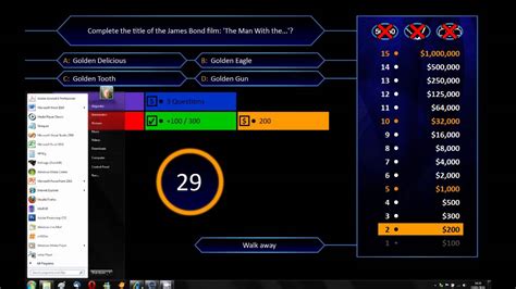 WWTBAM Classic Software - Lifelines - YouTube