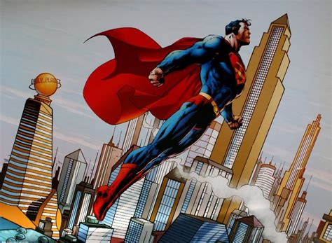 Dc Comics Metropolis Skyline Superman Metropolis Superman