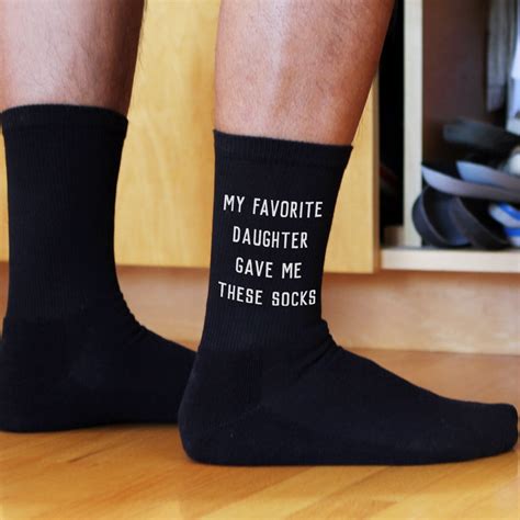 Worldwide Shipping Mens Papa Bear Socks Funny Fathers Day Footwear For Dad Order Online Great
