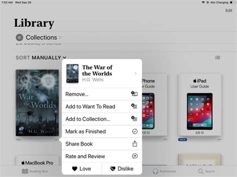 How To Use The New Apple Books App In Ios 12 Pcmag