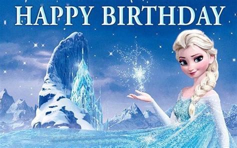 Frozen Happy Birthday Card Printable Printable Templates Free