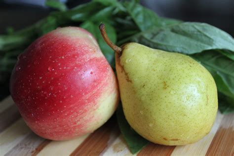 Apple Pear Salad Healthy Vegetarian Recipe Seasonal Fall Recipe