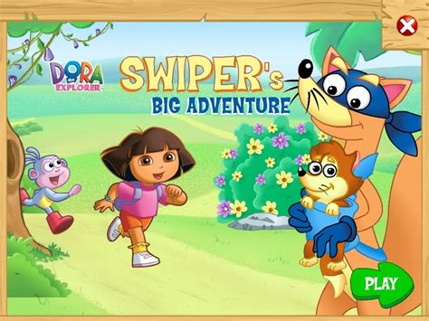 At letsplaydora.com there are dora games. All World Gamess: Dora the Explorer Swipers Big Adventure