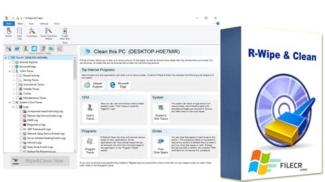 Read the steps to wipe a pc here. R-Wipe & Clean 20.0 Build 2292 Free Download - FileCR