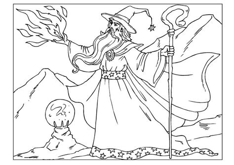 Coloring Page Wizard Img 22602 Coloring Home