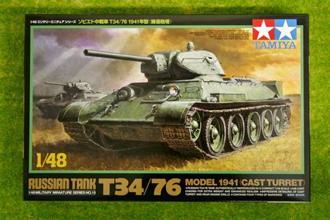 Tamiya Russian Tank T3476 Model 1941 148 Scale 32515 Arcane Scenery