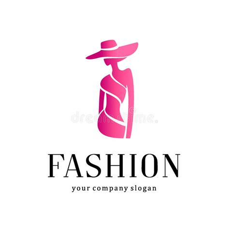 Lady Logo Design Set Vector Illustrations For Fashion Boutique Womens