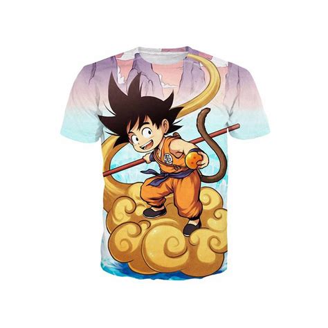 Dragon Ball Z Goku 3d T Shirt Funny Anime Super Saiyan T Shirts 2016 Women Men Harajuku Tee