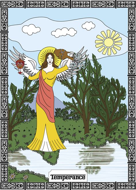 What Does The Temperance Tarot Card Mean The Us Sun