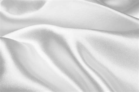 Silver Silk Texture Luxurious Satin Abstract Background Beautiful