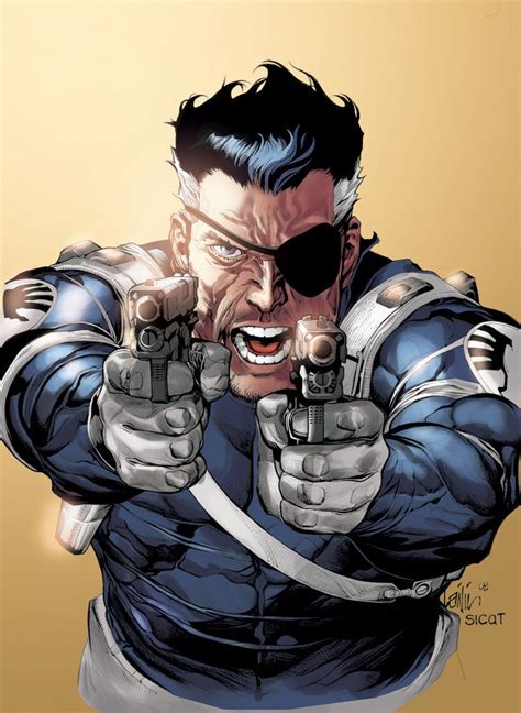 Nick Fury By Nimprod On Deviantart Marvel Comics Art Marvel Comic